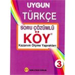 Sadık Uygun Yayınları 3. Sınıf Türkçe Çözümlü Köy Yaprak Test