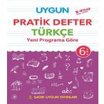 Sadık Uygun Yayınları 6. Sınıf Türkçe Pratik Defter