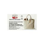 Şadoğlu Tekstil 900 Gram Ekstra Kalın Hambez Kanvas Çanta - 45x50 cm Büyük Boy - Ultra Dayanıklı Omuz Çantası