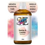 SAEY Vanilya Lavanta Esansiyel Uçucu Koku Yağ Buhurdanlık Yağı Difüzör Esansı Hobi Esans 100ml