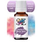 SAEY Vanilya Sandal Ağacı Çiçeği Esansiyel Uçucu Koku Yağ Buhurdanlık Yağı Difüzör Esansı Hobi Esans 10ml