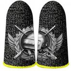Saez Pubg Limited Edition Özel Baskı Siyah 1 Çift 2 Parmaklık E-Spor Parmak Eldiveni