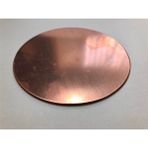 Saf Bakır Levha, Kaplamasız Bakır Plaka 0.60 mm Kalınlık - 18 cm