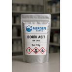 Saf Borik Asit Tozu – Doğal Böcek Kovucu, Koku Giderici ve Evsel Bitki Bakımına Uygun– 1 kg