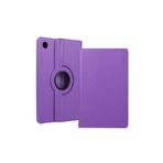 Safa Lenovo Tab M10 Tb-328F 3. Jenerasyon Uyumlu Zore Dönebilen Standlı Kılıf-Mor