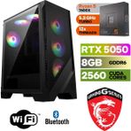 Şafak-Gaming Pc Ddr5-Rtx 5050 8gb -Ryzen 5 7600X – 32 GB – 64GB Ddr5 Ram – 1 Tb M.2 SSD – Sıvı Sogutmalı -Windows 11 Pro - 32GBRAM