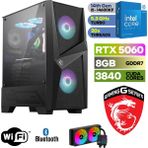 Şafak-Gaming Pc Ddr5 -Rtx 5060 8 GB – Inte I5 14600KF – 32GB -64GB Ddr5 Ram – 1 Tb M.2 SSD - Sıvı Sogutmalı - Windows 11 Pro - 64GBRAM