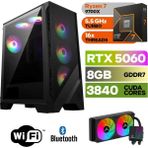 Şafak-Gaming Pc Ddr5-Rtx 5060 8gb -Ryzen 7 9700X – 64 GB Ddr5 Ram – 1 Tb M.2 SSD 5000 4000 – 240MM Sıvı Sogutma -Windows 11 Pro- - 64GBRAM
