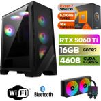 Şafak-Gaming Pc Ddr5-Rtx 5060Tİ 16GB -Ryzen 7 7800XD – 64 GB Ddr5 Ram – 1 Tb M.2 SSD 5000 4000 – 240MM Sıvı Sogutma -Windows 11 Pro- - 64GBRAM