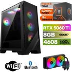 Şafak-Gaming Pc Ddr5-Rtx 5060Tİ 8gb -Ryzen 5 7500F – 32 GB Ddr5 Ram – 1 Tb M.2 SSD 5000 4000 – 240MM Sıvı Sogutma -Windows 11 Pro - 32GBRAM