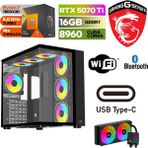 Şafak-Gaming Pc Ddr5 -Rtx 5070Tİ 16 GB – Ryzen 7 7800X3D – 32GB -64GB Ddr5 Ram – 1 Tb M.2 SSD - Sıvı Sogutmalı - Windows 11 Pro - 32GBRAM