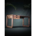 Şafak Mobilya Ahşap Modern Rustik Masif Çalışma Masası - 120x50