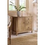 Şafak Mobilya Hector Mini Masif Ahşap Büfe, Konsol - 90 x 75 - Ahşap Rengi