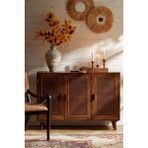 Şafak Mobilya Vintage Walnut Stil Masif Konsol - 120x85 - Ceviz