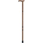 Şafak Vernikli Ahşap Baston 90 cm Kaliteli