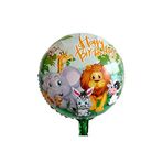 Safari Happy Birthday Folyo Balon