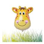 Safari Kafa Zürafa Folyo Balon 55 cm - 22 inç