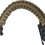 Safari Paracord Pusulalı Krem Bileklik