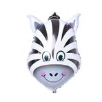 Safari Serisi Folyo Balon Zebra 56X43 CM