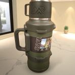 Safe Paslanmaz Çelik Termos - 1.8 Litre - 5 Farklı Renk Seçeneği - Yeşil