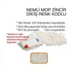 Safell 10 Adet 50 cm Nemli Mop Temizlik Arabası Paspası