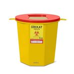 Safell Tıbbi Atık Kutusu - 5 Litre 50 Adet - Tıbbi Atık Kovası