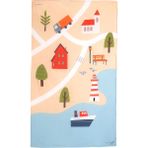 Safemom 90 x 145 cm Aktivite Bebek Çocuk Oyun Halısı Oyun Matı - Lake - 90 x 140 cm - Göl Mavisi