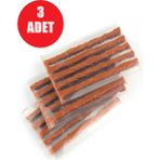 Safestore 3 Adet 5'li Araç Motosiklet Lastik Tamir Fitili Doğal Kauçuk Malzeme ile Güvenilir Onarım