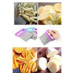 Safestore Şekilli Patates Cips Kesici ve Sebze Meyve Doğrayıcı