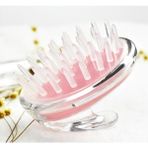 SAFESTORE Silikon Kafa Masajı Saç Yıkama Tarak Saç Derisine Masaj Yapan Şampuan Tarağı Duş Fırçası