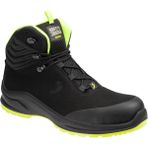 Safety Jogger Modulo S3S Mid SC SR ESD CI FO Siyah Yeşil İş Güvenlik Botu