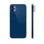 SAFEUS Safir Temperli Kamera Lens Koruyucu, iPhone 12, iPhone 12 Mini ve iPhone 11 ile Uyumlu (Mavi)