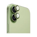 SAFEUS Safir Temperli Kamera Lens Koruyucu, iPhone 17 ile Uyumlu (Ada Çayı)