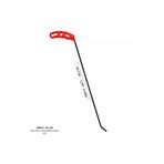 Safi 40 Cm 6 Mm Çap Sağlı Sollu Tek Kıvrımlı Sağ Boyasız Göçük Düzeltme Çubuğu, Pdr Çubuk - S6-04