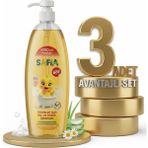 Safia Bebek Için Saç ve Vücut Şampuanı 3X750 ml