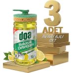 Safia Doa Bulaşık Deterjanı Limon Süngerli 3X1000 ml
