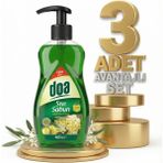Safia Doa Sıvı El Sabunu Zeytin Çiçeği 3X400 ml - 1 Adet