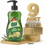 Safia Doa Sıvı El Sabunu Zeytin Çiçeği 9X400 ml - 1 Adet