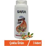 Safia Kapalı Saçlar 3x650 ml Şampuan