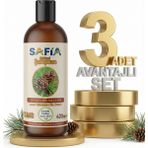 Safia Saç Dökülmesine Karşı Şampuan 3X400 ml
