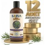Safia Zayıf ve Kırılgan Saçlar Için Şampuan 12X400 ml