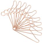 SAFIGLE 10 Adet Bebek Askısı Vestiyer Bebek Askıları Bebek Giysi Rafı Pantolon Rafı Askı Metal Kıyafet Rafı Metal Elbise Askısı Bebek Elbise Askıları Oyuncak Bebek Elbise Askıları Mini