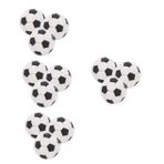 SAFIGLE 12 Dollhouse Basketbol heykel zeytin Futbol topları mini aksesuarları bebek evi futbol topu masa Tenisi süslemek Spor malzemeleri spor topu oyuncak bebek evi silgi