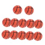 SAFIGLE 24 Adet Mini Basketbol Eğitici Oyuncak Zıplayan Oyuncakları Atlama Topu Profesyonel Spor Oyuncakları Topları Oyuncak Pratik Basketbol Çocuk Oyuncak Plastik Renkli