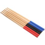 SAFIGLE 3 Çift 5a Akçaağaç Davul Çubuğu Yetişkinler Için Aletler Davul Aksesuarları Çocuk Müzik Aletleri Vurmalı Sopalar Marimba Çubukları Dayanıklı Bagetler Ahşap Zor Bateri Seti ışık 7a