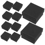 SAFIGLE Benzersiz Mücevher Paketleme Kutuları 10 Adet Kapaklı Kağıt Kolye Kutusu Kutular Küpeler Bilezikler Kolyeler Için Mücevher Kutuları Mücevher Kutuları 5x5x3 Inç