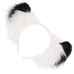 SAFIGLE Peluş Kulaklar Başlığı Tilki Kulakları Kafa Bandı Yılbaşı Partisi Tilki Kulakları Saç Çember Tilki Kulakları Şapkalar Hayvan Kulakları Başlığı Giyim Direk Nakliye Kumaş