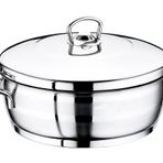 Safinox Flavia Basik Çelik Tencere, 28 Cm