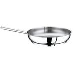 Safinox Flavia Boru Kulplu 24x6 cm 2.5 Litre Çelik Tava