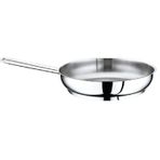 Safinox Flavia Boru Kulplu 26x6 cm 3 lt Çelik Tava